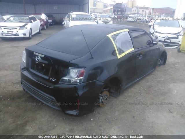 JTKJF5C74FJ009143 - 2015 TOYOTA SCION TC 黑色 照片 4