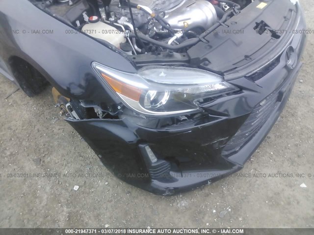 JTKJF5C74FJ009143 - 2015 TOYOTA SCION TC 黑色 照片 6