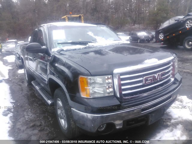 1GTR2VE79CZ196119 - 2012 GMC SIERRA K1500 SLE BLACK photo 1