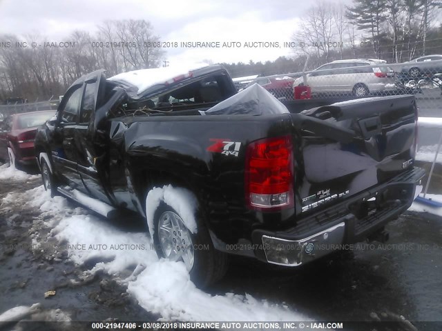 1GTR2VE79CZ196119 - 2012 GMC SIERRA K1500 SLE BLACK photo 3