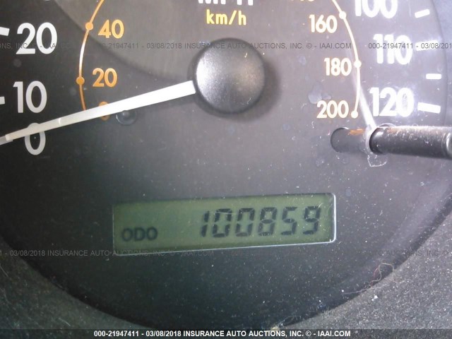 KL1TD62605B294167 - 2005 CHEVROLET AVEO LS BLUE photo 7