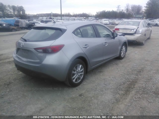 3MZBM1L76FM164545 - 2015 MAZDA 3 TOURING SILVER photo 4