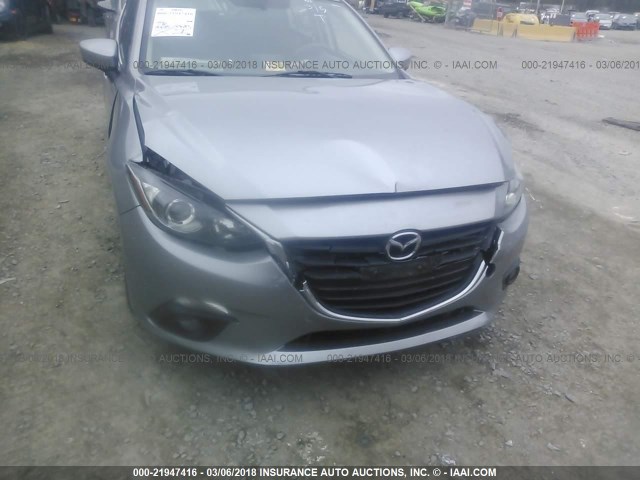 3MZBM1L76FM164545 - 2015 MAZDA 3 TOURING SILVER photo 6