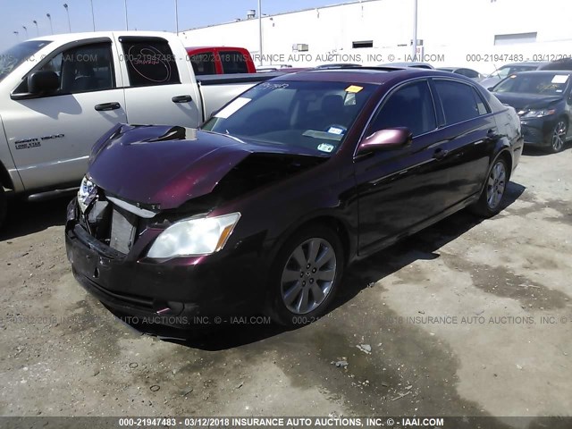 4T1BK36B17U201384 - 2007 TOYOTA AVALON XL/XLS/TOURING/LIMITED MAROON photo 2