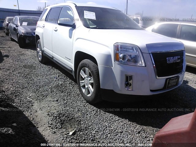 2GKALMEK3C6244092 - 2012 GMC TERRAIN SLE WHITE photo 1