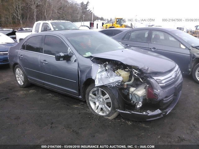 3FAFP08136R215860 - 2006 FORD FUSION SEL GRAY photo 1