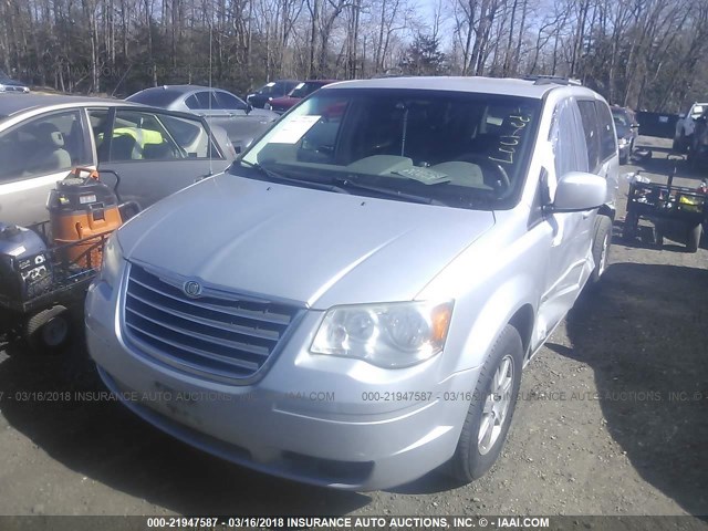 2A8HR54P68R837603 - 2008 CHRYSLER TOWN & COUNTRY TOURING SILVER photo 2