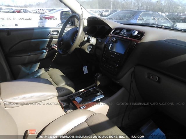 2HNYD18655H512095 - 2005 ACURA MDX TOURING GOLD photo 5