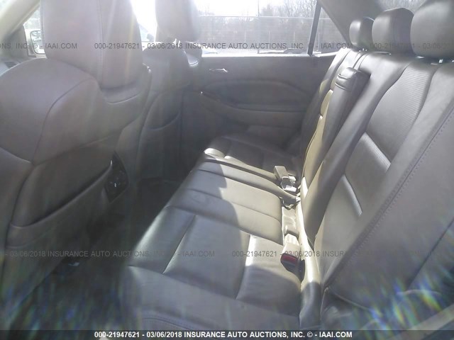 2HNYD18655H512095 - 2005 ACURA MDX TOURING GOLD photo 8