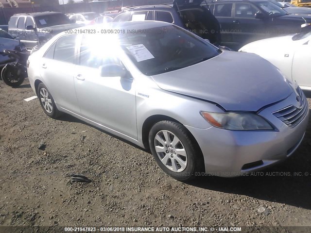 4T1BB46K17U029363 - 2007 TOYOTA CAMRY NEW GENERAT HYBRID SILVER photo 1