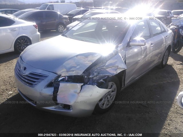 4T1BB46K17U029363 - 2007 TOYOTA CAMRY NEW GENERAT HYBRID SILVER photo 2