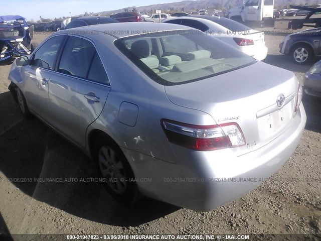 4T1BB46K17U029363 - 2007 TOYOTA CAMRY NEW GENERAT HYBRID SILVER photo 3