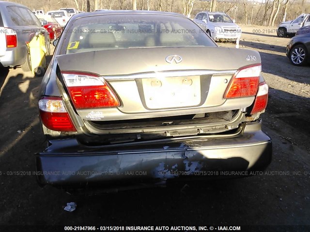 JNKCA31A7YT215354 - 2000 INFINITI I30 BROWN photo 6