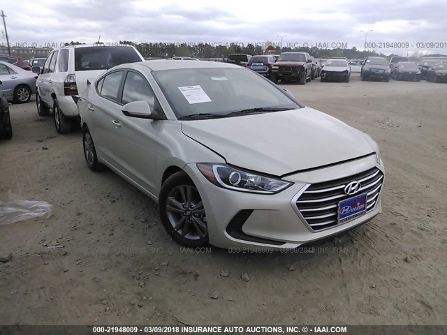 5NPD84LF3JH310889 - 2018 HYUNDAI ELANTRA SEL/VALUE/LIMITED BEIGE photo 1