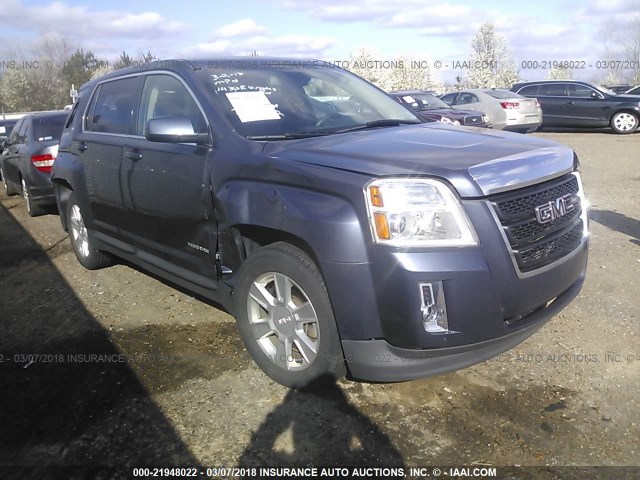 2GKALMEK9D6416286 - 2013 GMC TERRAIN SLE GRAY photo 1