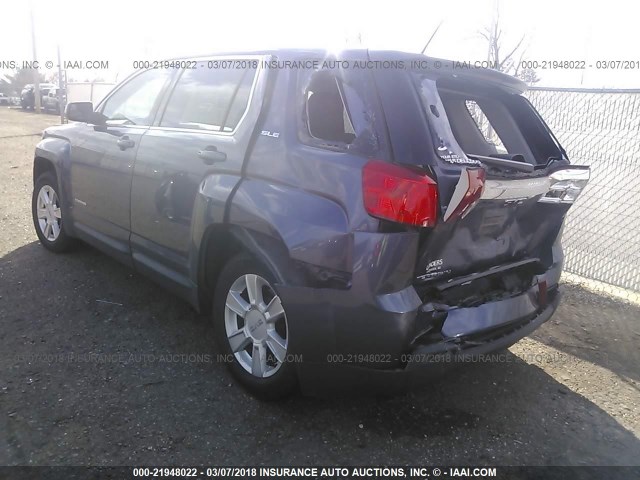 2GKALMEK9D6416286 - 2013 GMC TERRAIN SLE GRAY photo 3