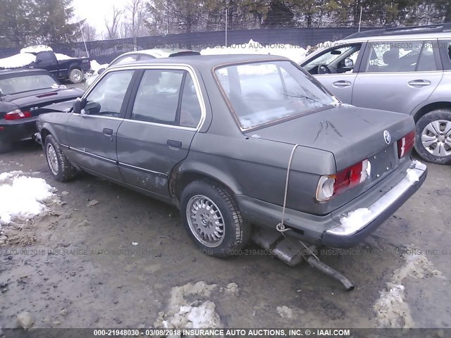 WBAAE5406G1508701 - 1986 BMW 325 E GRAY photo 3