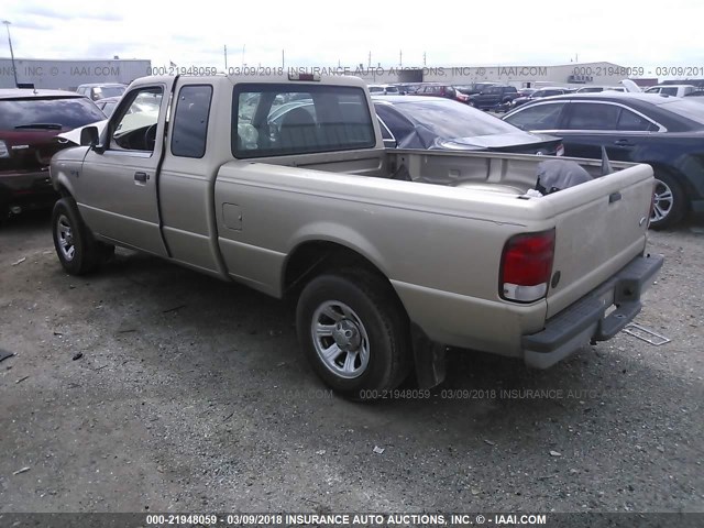 1FTYR14C9YPB30428 - 2000 FORD RANGER SUPER CAB BEIGE photo 3