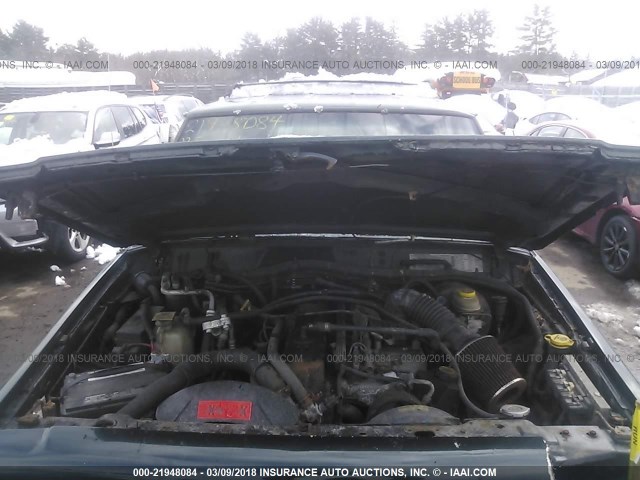 1J4FF68SXXL567417 - 1999 JEEP CHEROKEE SPORT/CLASSIC მწვანე ფოტო 10