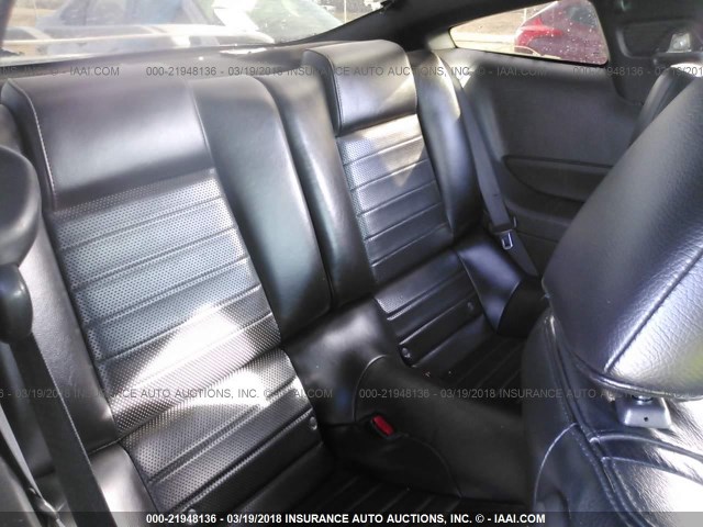 1ZVHT82H765173941 - 2006 FORD MUSTANG GT SILVER photo 8