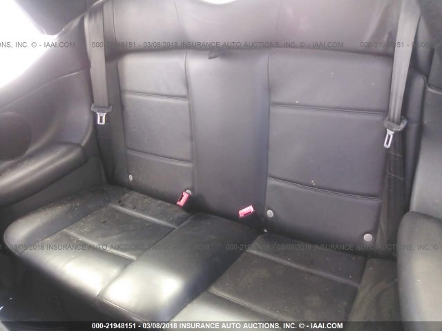 3VWDC21V72M802315 - 2002 VOLKSWAGEN CABRIO GLX SILVER photo 8