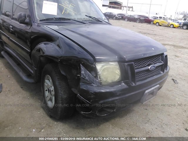 1FMZU67K65UA23008 - 2005 FORD EXPLORER SPORT TR  BLACK photo 6