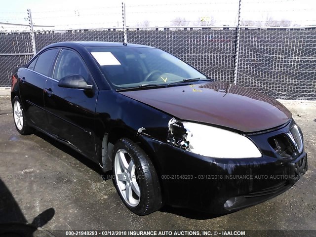 1G2ZG58N374196958 - 2007 PONTIAC G6 SE BLACK photo 1