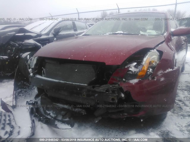 1N4AL21E69N455751 - 2009 NISSAN ALTIMA 2.5/2.5S RED photo 6