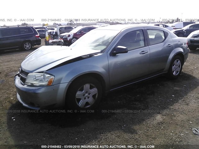 1B3CC4FBXAN231353 - 2010 DODGE AVENGER SXT GRAY photo 2