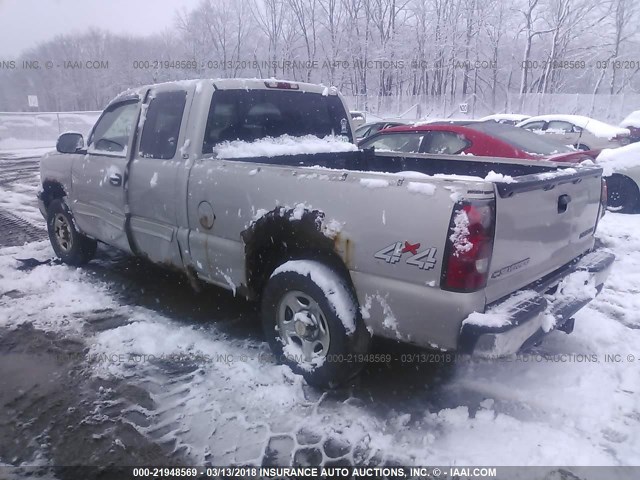 1GCEK19T54E329384 - 2004 CHEVROLET SILVERADO K1500 TAN photo 3