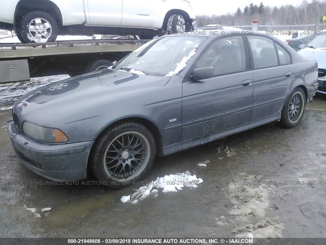 WBADT53403CE94190 - 2003 BMW 530 I GRAY photo 2