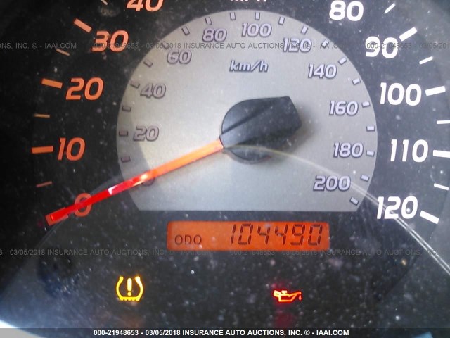 5TELU42N76Z277240 - 2006 TOYOTA TACOMA DOUBLE CAB წითელი ფოტო 7