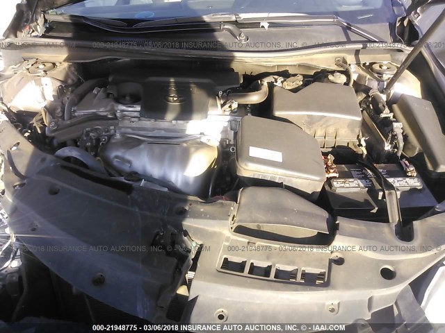 4T4BF1FK5GR534072 - 2016 TOYOTA CAMRY LE/XLE/SE/XSE GRAY photo 10