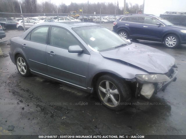 1YVHP80CX85M46821 - 2008 MAZDA 6 I PURPLE photo 1