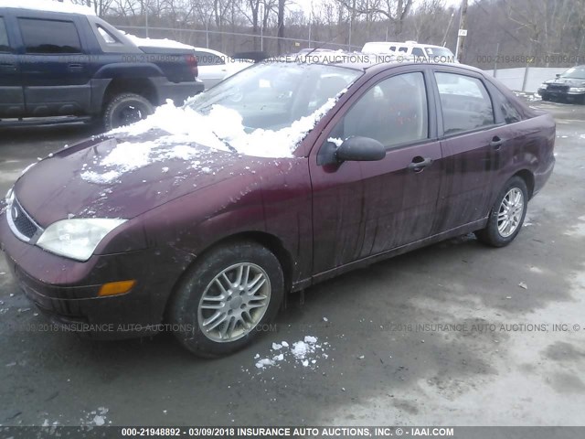 1FAFP34N77W323679 - 2007 FORD FOCUS ZX4/S/SE/SES 勃艮第红 照片 2