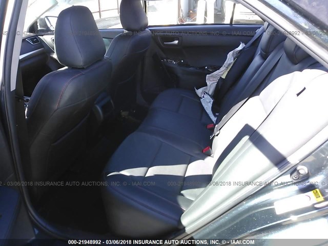 4T1BF1FK9GU555372 - 2016 TOYOTA CAMRY LE/XLE/SE/XSE BLACK photo 8