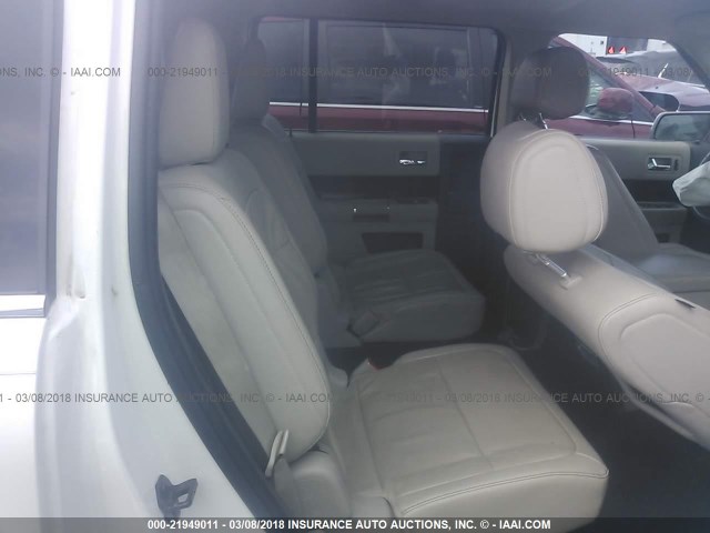 2FMGK5CC8CBD10505 - 2012 FORD FLEX SEL თეთრი ფოტო 8