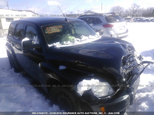 3GNCA13B99S645126 - 2009 CHEVROLET HHR LS BLACK photo 1
