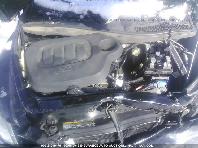 3GNCA13B99S645126 - 2009 CHEVROLET HHR LS BLACK photo 10
