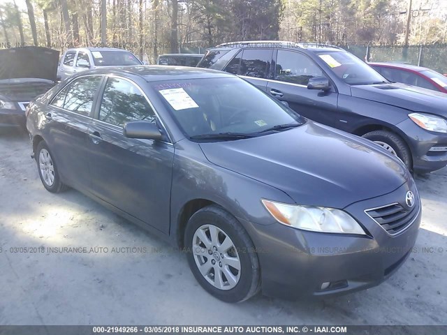 4T1BE46K37U001734 - 2007 TOYOTA CAMRY NEW GENERAT CE/LE/XLE/SE GRAY photo 1