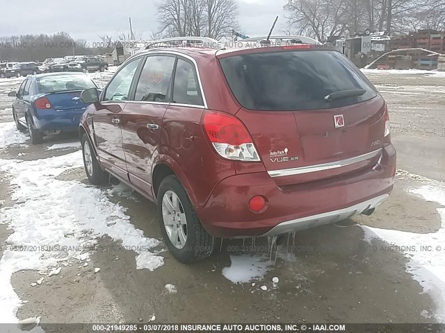 3GSDL63758S702764 - 2008 SATURN VUE XR MAROON photo 3