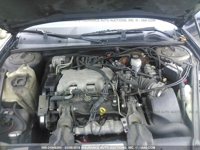 2G1WW12M6X9154879 - 1999 CHEVROLET MONTE CARLO LS BLUE photo 10