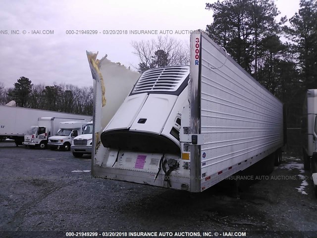 1UYVS2537DU596433 - 2013 UTILITY TRAILER MFG REEFER  WHITE photo 2