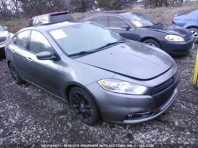 1C3CDFCH4DD703156 - 2013 DODGE DART LIMITED/R/T GRAY photo 1