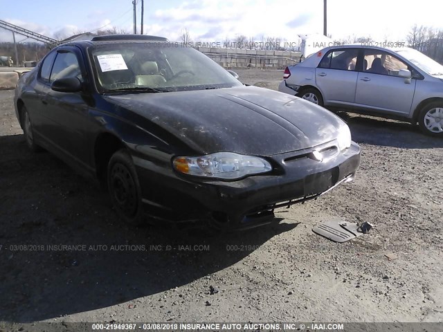 2G1WX12K449312434 - 2004 CHEVROLET MONTE CARLO SS 黑色 照片 6