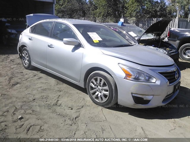 1N4AL3AP3FC439764 - 2015 NISSAN ALTIMA 2.5/S/SV/SL SILVER photo 1