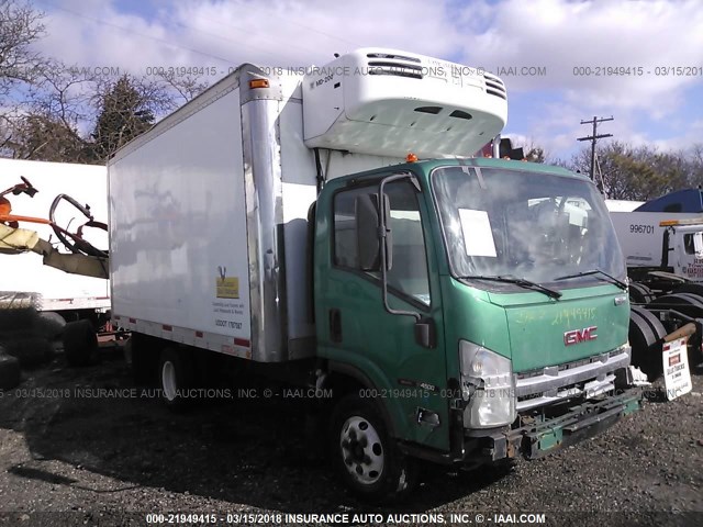 J8DC4W16797000653 - 2009 GMC W4500 W45042 GREEN photo 1