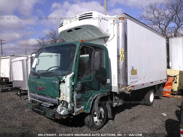 J8DC4W16797000653 - 2009 GMC W4500 W45042 GREEN photo 2