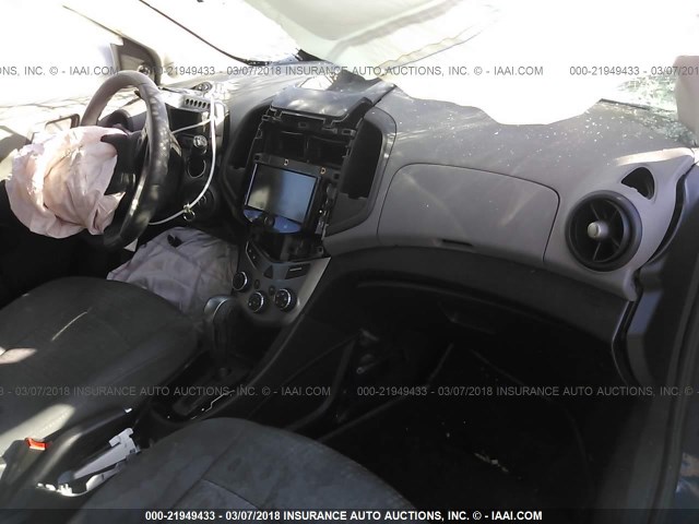 1G1JA6SH3D4100706 - 2013 CHEVROLET SONIC LS 蓝色 照片 5