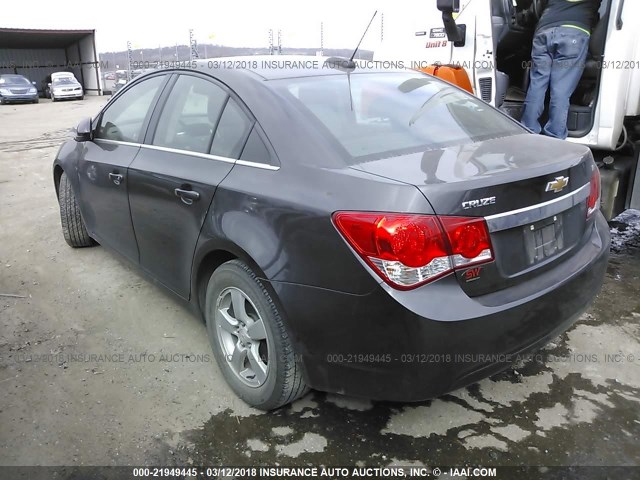 1G1PE5SB3G7202143 - 2016 CHEVROLET CRUZE LIMITED LT BLACK photo 3